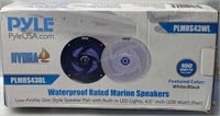Set of Pyle Waterproof Rated Marine Speakers NEW