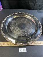 Silver Plate Serving Tray