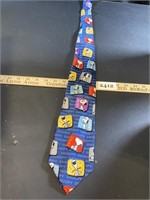 Snoopy / Peanuts Tie / Silk