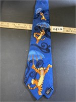 Tigger in the Rain Tie/Winnie the Pooh /Silk