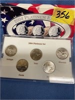 2004 Platinum Edition State Quarter Collection