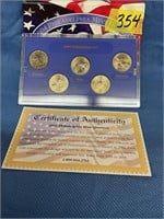 2004 PA Mint State Quarter Collection