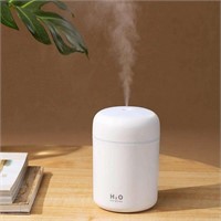 Mini Humidifier  USB  For Bedroom/Car (300ml)