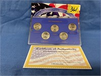 2005 PA Mint Edition State Quarters Collection