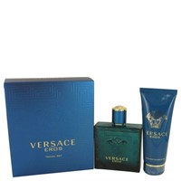 Versace Eros Men's Gift Set 3.4 Oz Spray
