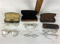 Round wire rimmed glasses