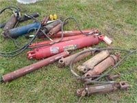 QTY of Various Unused & Used Hydraulic Cylinders