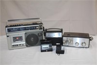 General Electric AM/FM cassette recorder (no