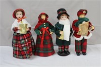 Christmas Carollers, 15.5 & 13.25"H