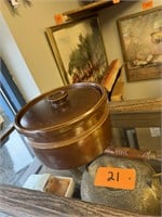 Vintage Bean Pot with Lid