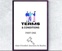 AUCTION TERMS & CONDITIONS