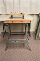 Black & Decker table top workmate with broken