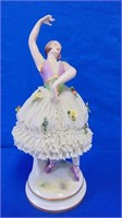 Antique Porcelain Ballerina Figurine  Small Chip