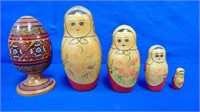 Vintage Matryoshka / Nesting Dolls  And