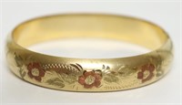 14K GOLD FILLED  BANGEL BRACELET