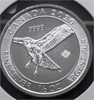 1/2 OZ .9999 SILVER ROUND