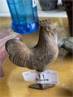 Antique Rooster Bank