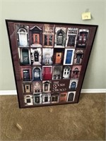 The Doors of Chicago Framed Poster