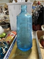 Blue Seltzer Bottle