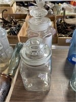 2 Vintage Grocery Store Jars