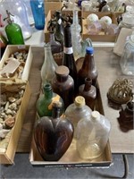 2 Flats of Vintage Bottles