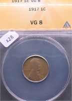 1917 ANAX VG 8 LINCOLN CENT