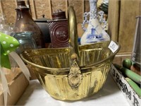 Brass Bucket with Handle