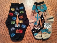 2 Pairs Route 66 Socks (New)