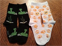 2 Pairs Animal Socks (New)