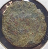 Ancient Roman bronze coin