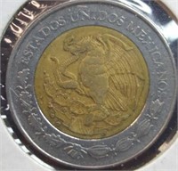 Bi-metal foreign coin