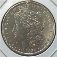 Silver 1882 Morgan Dollar