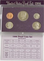 1986 PROOF SET