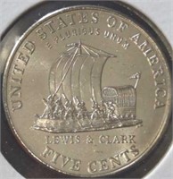 Proof 2004 P. Lewis and Clark nickel