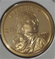 Proof 2002S Sacagawea US $1 coin