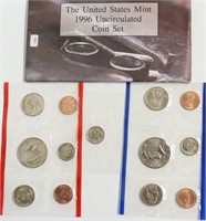 1996 W MINT SET W 1996 W DIME