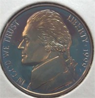 Proof 1999 s Jefferson nickel