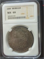 1880cc Carson City Morgan dollar token