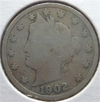 1902 Liberty Head V. Nickle