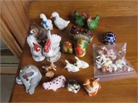 Miniatures and salt and pepper shakers