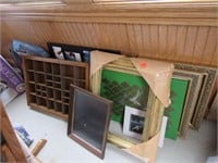 Shadow box and frames