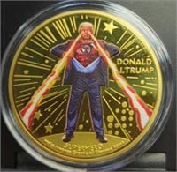 Super Trump challenge coin