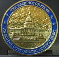 The Washington show challenge coin
