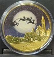 Santa Claus challenge coin