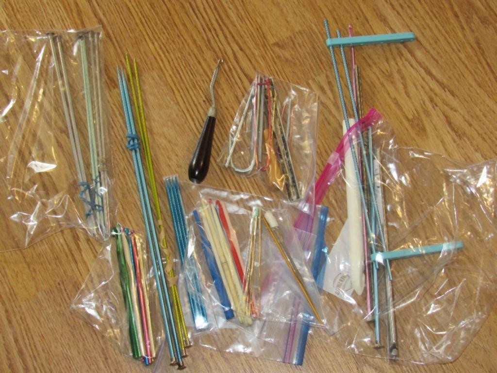 Knitting needles