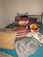 Large grouping of pillows