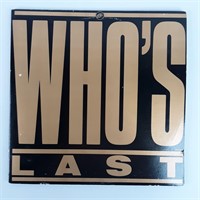 The Who Who's Last