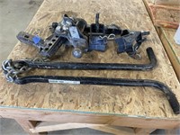 Draw tite 1000 lbs sway bars, control & hitch