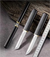 Double blade stainless steel knife