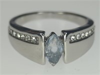 Gemstone ring size 8